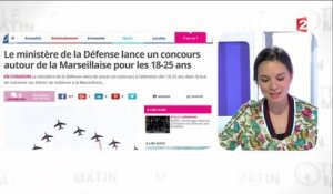 Le ministère de la Défense propose aux 18-25 ans de reprendre La Marseillaise ! - 2016/05/14