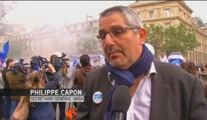 Philippe Capon (UNSA Police) : "La place de la République n'appartient à personne, elle appartient à tout le monde" - Le 18/05/2016 à 13h55