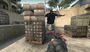 Shaquille O'Neal apparaît dans le jeu vidéo Counter Strike pour en faire la pub
