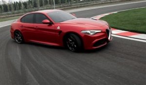 Alfa Romeo Giulia Quadrifoglio Verde : 1er contact en vidéo