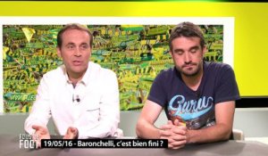 Fin d'aventure aussi pour Bruno Baronchelli