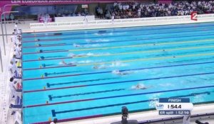 La demi-finale de Charlotte Bonnet sur 200m nage libre