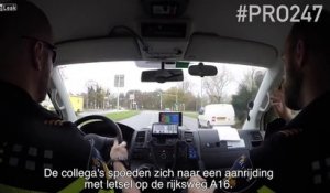 Comment la police allemande réconforte les enfants traumatisés par un accident de la route