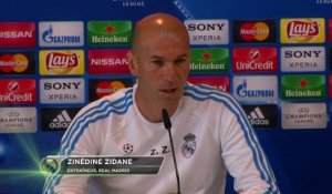 Finale - Zidane : "J'ai la chance d'être l'entraîneur du Real"