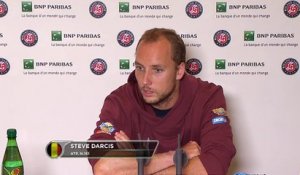 Roland-Garros - Darcis : ''Ça serait un peu con de dire que je suis fan de Djoko !''