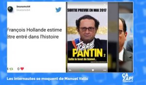 François Hollande estime être entré dans l'histoire : les internautes se moquent