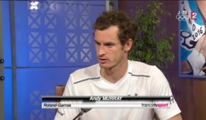 Andy Murray répond à Nelson Monfort et Amélie Mauresmo
