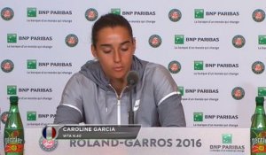 Roland-Garros - Garcia : "Je pouvais mieux faire"