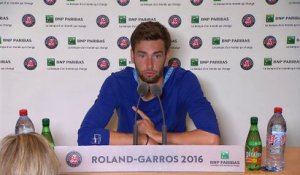 Roland-Garros - Halys : "Satisfait de mon tournoi"