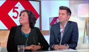 « C à vous » avec Myriam El Khomri interrompue par des manifestants