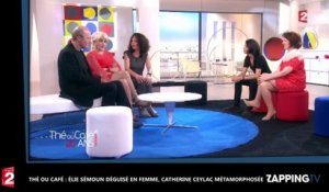 Thé ou Café : Elie Semoun déguisé en femme, Catherine Ceylac métamorphosée (Vidéo)