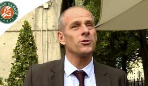 Roland-Garros 2016 - Visite du Stade Jean Bouin avec Guy Forget