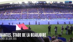 Dans l'ambiance de La Beaujoire avec les Bleues !