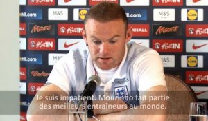 Man Utd - Rooney : ''Impatient de travailler avec Mourinho''