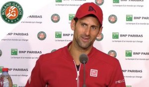 Roland-Garros 2016 - Conférence de presse: Djokovic / 1/4