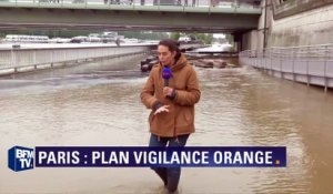 Inondations: la Seine continue de monter à Paris