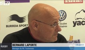 Bernard Laporte refuse l'étiquette de favori avec Toulon