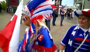 Belle ambiance avec les supporters à Metz avant France-Ecosse