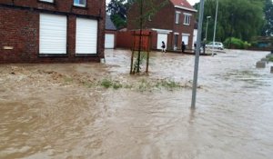 Inondation à Willemeau