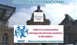 Discours de Ségolène Royal lors du colloque au Sénat halte à la contamination chimique des femmes enceintes et des bébés