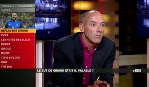 E21 - L'Equipe du soir - Extrait : Le but de Giroud est-il valable ?