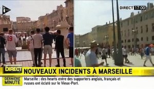 Marseille: Violents incidents depuis 16h30 entre supporters et CRS