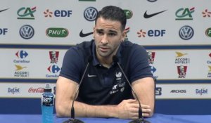 Foot - Euro - Bleus : Rami «Aucune inquiétude sur mon avenir à Séville»