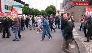 Brest. 600 manifestants contre la Loi Travail
