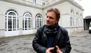 Didier Karl, professeur de philosophie à Pau, à la sortie des épreuves du bac à l'Immaculée Conception (vidéo Ascencion Torrent)