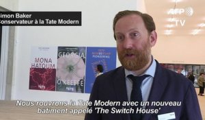 Londres: la Tate Modern présente son nouveau bâtiment