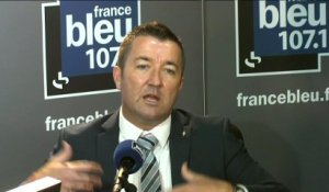 Karl Olive , invité politique de France Bleu 107.1