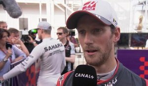 Grand Prix de Bakou - La réaction de Romain Grosjean après les qualifications