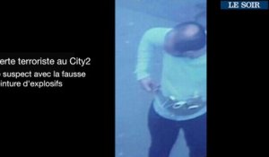 Alerte terroriste au City 2 : le suspect et la fausse ceinture d'explosifs