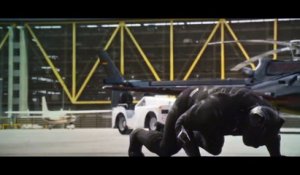 Black Panther Scènes de batons - Civil War