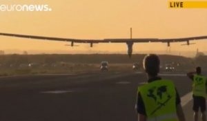 Traversée de l’Atlantique réussie pour l’avion Solar Impulse 2
