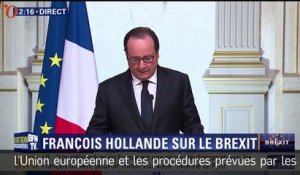 Brexit : François Hollande pointe un « danger immense »