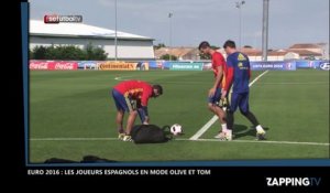 Euro 2016 : Les joueurs espagnols marquent des buts complètement dingues à l’entraînement (Vidéo)