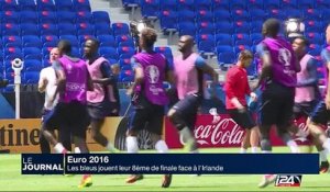 Euro 2016: les bleus jouent leur 8ème de finale face à l'Irlande cet après-midi