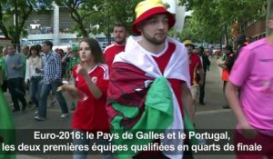 Euro-2016: Pays de Galles et Portugal, 1ers qualifiés en 1/4