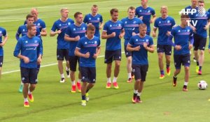 Euro-2016: "Aucune pression sur nous" assurent les Islandais
