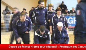 Coupe de France de pétanque 2016 : Canuts Vs Champagne