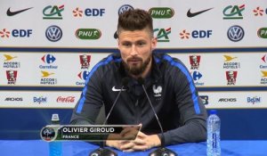 Bleus - Giroud : ''Beaucoup de joie''
