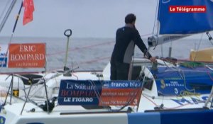 Solitaire Bompard-Le Figaro. 3e étape : Yoann Richomme lutte pour la victoire