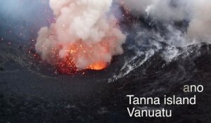 Ce drone survole un volcan en éruption. Incroyable !