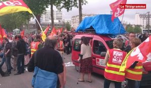Rennes. Autour de 1.200 manifestants contre la loi Travail