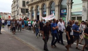 Bayonne : manifestation contre la loi travail