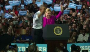 Obama : son vibrant plaidoyer pour Hillary Clinton