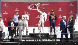 Grand Prix de Grande-Bretagne - Le podium