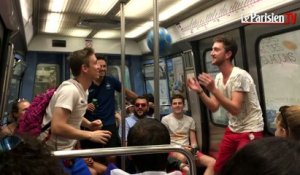 Euro 2016 : les supporteurs s'échauffent dans le métro