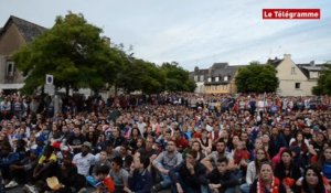 Pontivy. Euro 2016 : la foule, place Anne de Bretagne